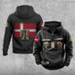 Personalized Denmark Soldier/Veteran With Rank And Name Vintage Hoodie All Over Printed - 17203968