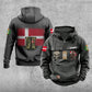 Personalized Denmark Soldier/Veteran With Rank And Name Vintage Hoodie All Over Printed - 17203968