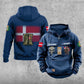 Personalized Denmark Soldier/Veteran With Rank And Name Vintage Hoodie All Over Printed - 17203968