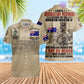 Personalized Australia Soldier/Veteran Camo with Name, Year and Rank Hoodie All Over Printed - 1721865603