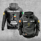 Personalized Ireland Soldier/Veteran With Rank, Year And Name Vintage Hoodie All Over Printed - 17219520