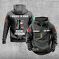 Personalized Italy Soldier/Veteran With Rank, Year And Name Vintage Hoodie All Over Printed - 17219520