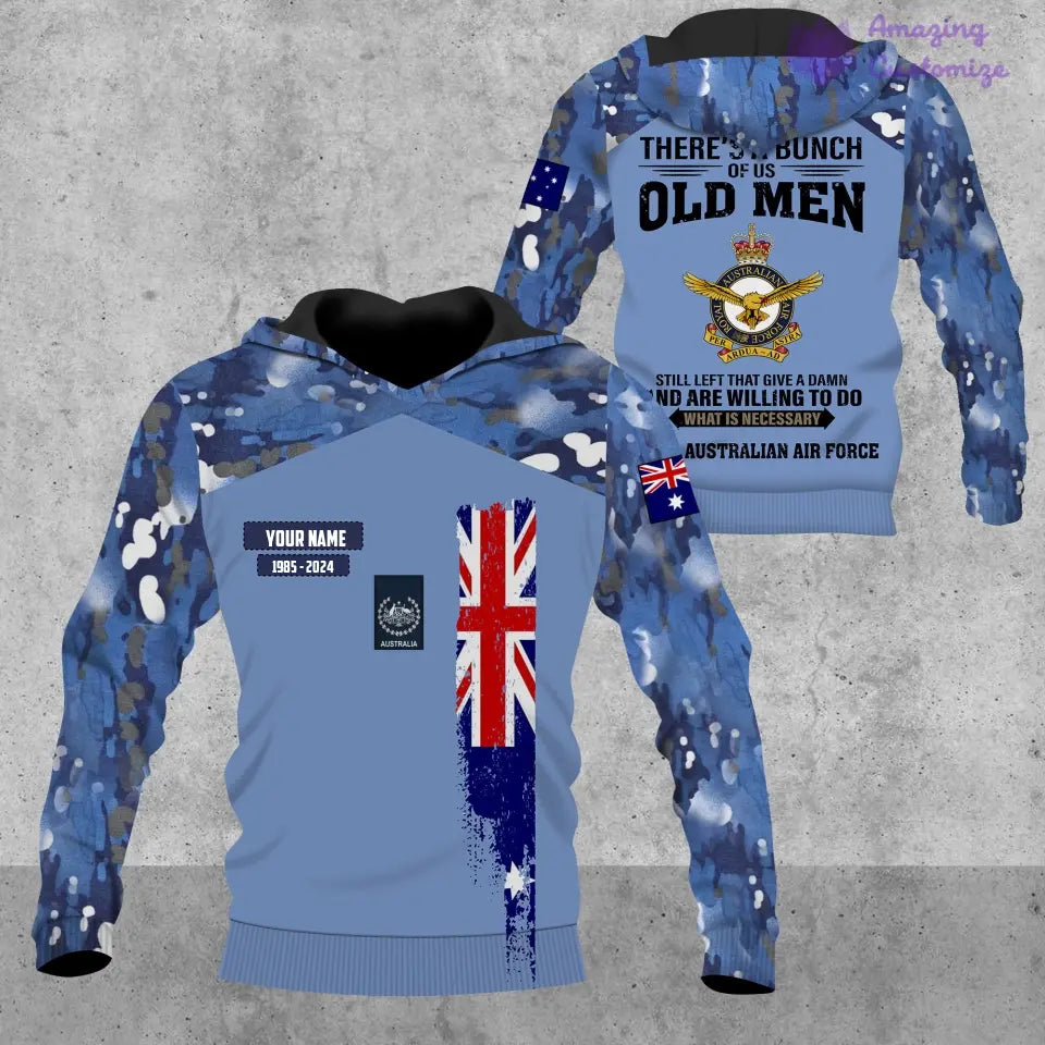 Personalisiertes australisches Soldaten-/Veteranen-Tarnmuster mit Namen, Jahr und Rang, Poloshirt mit Rundumdruck – 17217792