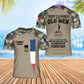 Personalized France Soldier/Veteran Camo with Name, Year and Rank POLO All Over Printed - 17217792