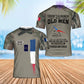 Personalized France Soldier/Veteran Camo with Name, Year and Rank POLO All Over Printed - 17217792