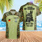 Personalized Germany Soldier/Veteran Camo with Name, Rank POLO All Over Printed - 17234208