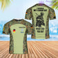 Personalized Germany Soldier/Veteran Camo with Name, Rank POLO All Over Printed - 17234208