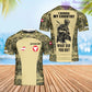 Personalized Austria Soldier/Veteran Camo with Name, Rank POLO All Over Printed - 17234208