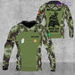 Personalized Ireland Soldier/Veteran Camo with Name, Rank POLO All Over Printed - 17234208