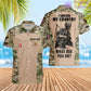 Personalized UK Soldier/Veteran Camo with Name, Rank POLO All Over Printed - 17234208