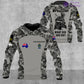 Personalized Australia Soldier/Veteran Camo with Name, Rank POLO All Over Printed - 17234208