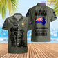 Personalized Australia Soldier/Veteran Camo with Name, Rank POLO All Over Printed - 17235936