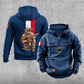 Personalized France Soldier/Veteran Vintage Hoodie All Over Printed - 27062401QA