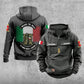 Personalized Italy Soldier/Veteran Vintage Hoodie All Over Printed - 17207424