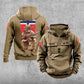 Personalisierter Norwegen Soldat/Veteran Vintage Hoodie All Over Printed - 27062401QA