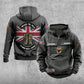 Personalized UK Soldier/Veteran Vintage Hoodie All Over Printed - 17207424