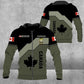 Personalized Canada Solider/ Veteran Camo With Name And Rank Hoodie - 17118432