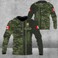 Personalized Canada Solider/ Veteran Camo With Name And Rank Hoodie - 17118432