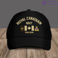 Personalized Rank And Name Canadian Soldier/Veterans Camo Baseball Cap Gold Version - 16892928