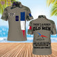 Personalized France Soldier/Veteran Camo with Name, Year and Rank Sweater All Over Printed - 17217792