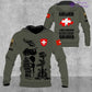 Personalized Swiss Soldier/Veteran Camo with Name, Rank Sweater All Over Printed - 17235936