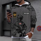 Personalized Canadian Soldier/ Veteran Camo With Name And Rank Hoodie 3D Printed - 17017344