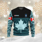 Personalized Canadian Soldier/ Veteran Camo With Name And Rank Hoodie 3D Printed - 17016480