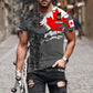 Personalized Canada Soldier/ Veteran Camo With Name And Rank Hoodie 3D Printed - 16995744