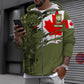 Personalized Canada Soldier/ Veteran Camo With Name And Rank Hoodie 3D Printed - 16995744