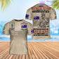 Personalized Australia Soldier/Veteran Camo with Name, Year and Rank Hoodie All Over Printed - 1721865603