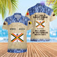 Personalized Belgium Soldier/Veteran Camo with Name, Year and Rank Hawaii Shirt All Over Printed - 17200512