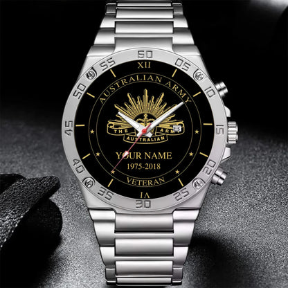 Mockup Gentleman Stainless Steel Watch copy