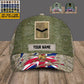 Personalized Rank And Name UK Soldier/Veterans Camo Baseball Cap - 1693440001