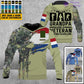 Personalized Netherlands Soldier/ Veteran Camo With Name And Rank Hoodie - 16879104