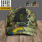 Personalized Rank And Name Sweden Soldier/Veterans Camo Baseball Cap - 16842816 - D04