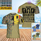 Personalisiertes T-Shirt mit belgischem Soldaten-/Veteranen-Tarnmuster mit Namen und Rang, 3D-Druck – 0302240001