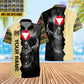 Personalized Austrian Soldier/ Veteran Camo With Name And Rank Hawaii Shirt 3D Printed - 17062272