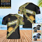 Personalized Australian Soldier/ Veteran Camo With Name And Rank T-Shirt 3D Printed  - 17062272