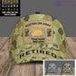 Personalized Rank, Year And Name Australia Soldier/Veterans Camo Baseball Cap Veteran - 17202240