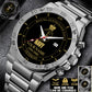 Personalized Australia Soldier/ Veteran With Name And Year Gentleman Stainless Steel Watch - 17391456