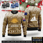 Personalized Australia Soldier/Veteran Camo with Rank, Name And Year Sweater All Over Printed - 17310240