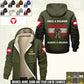 Personalized Austria Soldier/ Veteran With Name And Rank Hoodie Zip Velvet Coat - 17359488