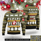 Personalized Austria Soldier/Veteran Camo with Rank And Name Sweater All Over Printed - 17312832