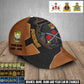 Personalized Rank, Year And Name Canada Soldier/Veterans Baseball Cap - 17373312