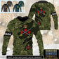 Personalized Canada Soldier/Veteran Camo with Name And Rank Sweater All Over Printed - 17331840