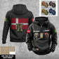 Personalized Denmark Soldier/Veteran With Rank And Name Vintage Hoodie All Over Printed - 17203968