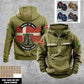 Personalized Denmark Soldier/Veteran Vintage Hoodie All Over Printed - 17207424