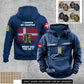 Personalized Denmark Soldier/Veteran With Rank And Name Vintage Hoodie All Over Printed - 17270496