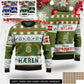 Personalized Denmark Soldier/Veteran Camo with Name And Rank Sweater All Over Printed - 17301600