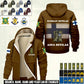 Personalized Finland Soldier/ Veteran With Name And Rank Hoodie Zip Velvet Coat - 17362080